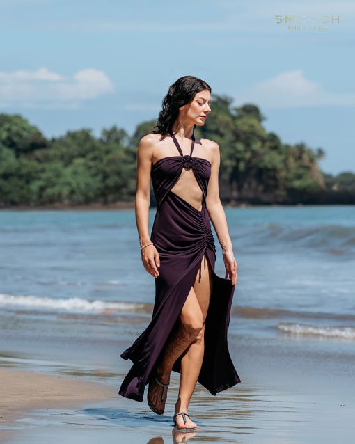 Smooch The Label Paloma Purple Maxi Dress