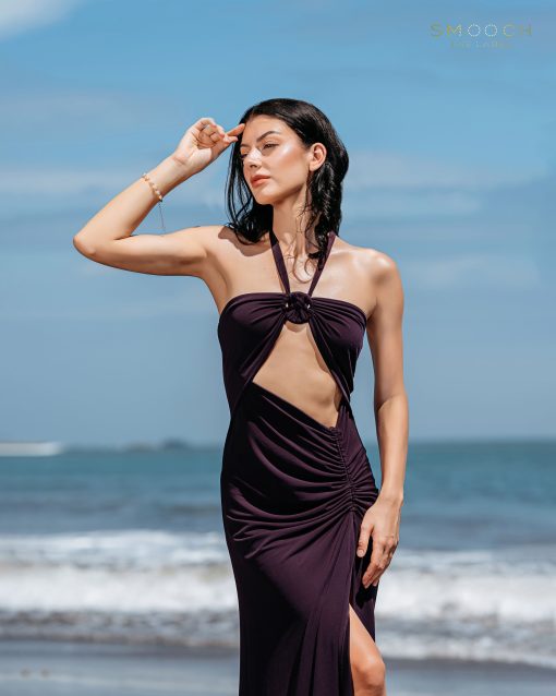 Smooch The Label Paloma Purple Maxi Dress