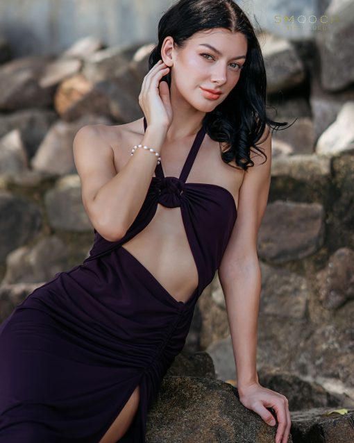 Smooch The Label Paloma Purple Maxi Dress